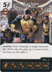 Cyclops - Boy Scout (Card and Die Combo) Foil