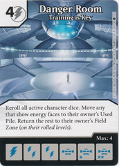 Danger Room - Training is Key (Card and Die Combo) Foil
