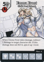 Emma Frost - Girl's Best Friend (Die and Card Combo)