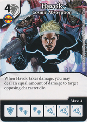 Havok - Cosmic Absorption (Card and Die Combo) Foil
