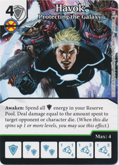 Havok - Protecting the Galaxy (Card and Die Combo) Foil