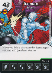 Iceman - Frosty (Die and Card Combo)