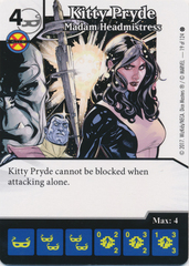 Kitty Pryde - Madam Headmistress (Die and Card Combo)