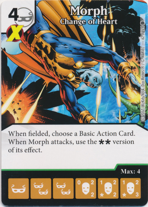Morph - Change of Heart (Card and Die Combo) Foil