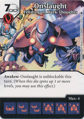 Onslaught - Feeding on Dark Thoughts (Die and Card Combo)