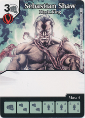 Sebastian Shaw - Black King (Card and Die Combo) Foil