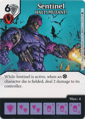 Sentinel - HALT! MUTANT! (Card and Die Combo) Foil