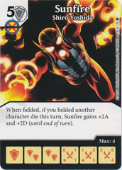 Sunfire - Shiro Yoshida (Die and Card Combo)