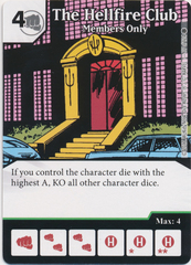 The Hellfire Club - Members Only (Die and Card Combo)