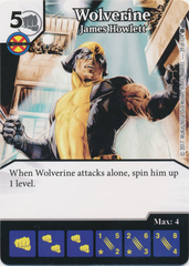 Wolverine - James Howlett (Die and Card Combo)
