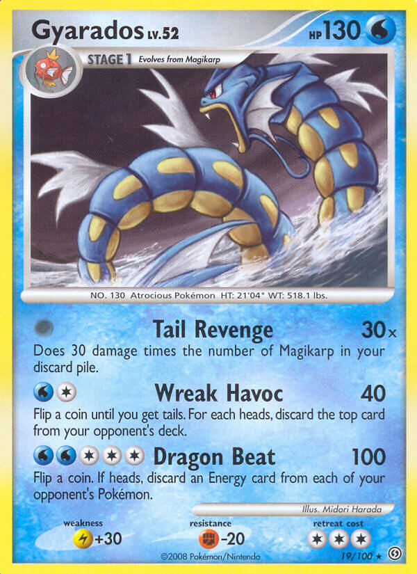 Gyarados - 19/100 - Rare