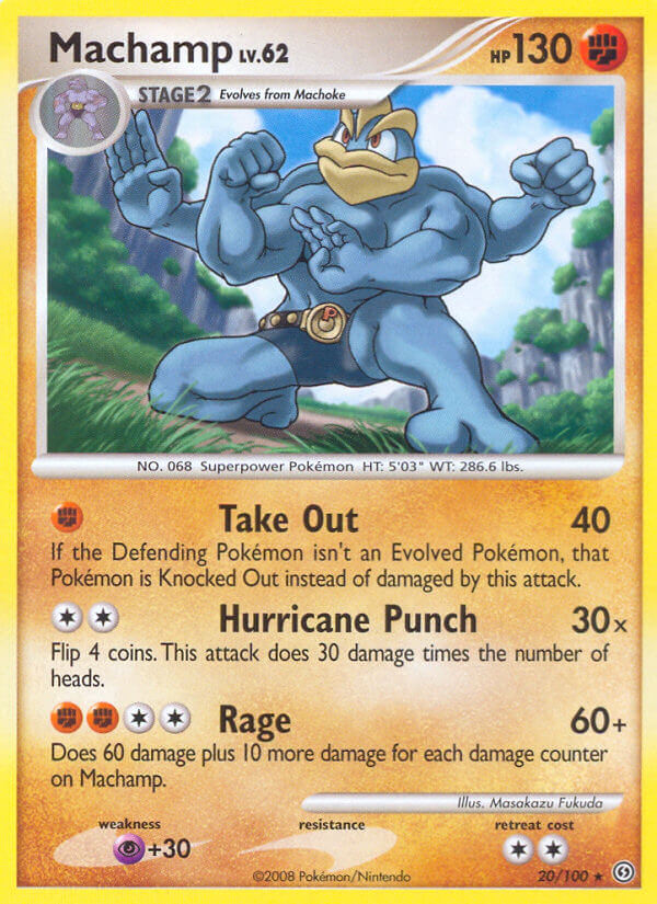 Machamp - 20/100 - Rare