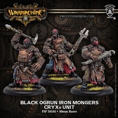 Cryx Black Ogrun Iron Mongers Unit Blister