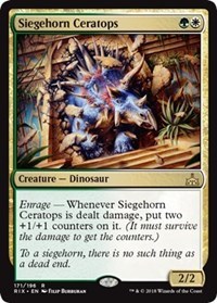 Siegehorn Ceratops - Foil