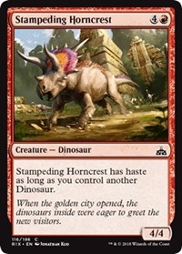 Stampeding Horncrest - Foil