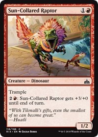 Sun-Collared Raptor - Foil