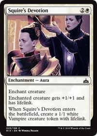 Squires Devotion - Foil