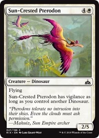 Sun-Crested Pterodon - Foil