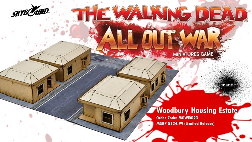 The Walking Dead Woodbury Estate Scenery