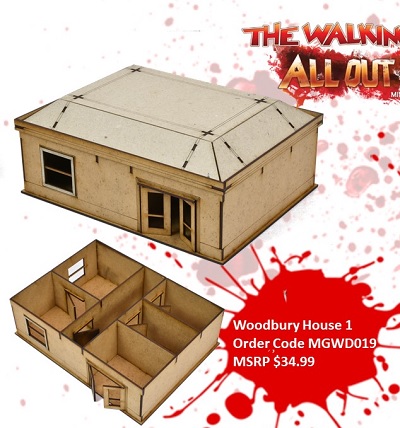 The Walking Dead Woodbury House 1 Scenery