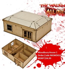 The Walking Dead Woodbury House 1 Scenery