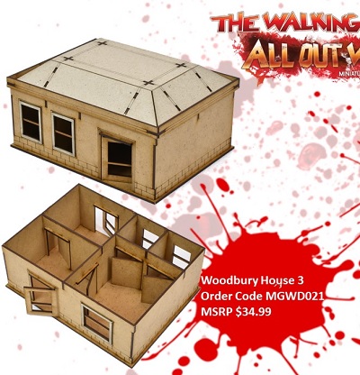 The Walking Dead Woodbury House 3 Scenery