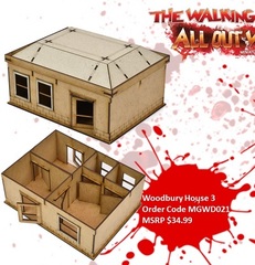 The Walking Dead Woodbury House 3 Scenery