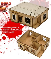 The Walking Dead Woodbury House 4 Scenery