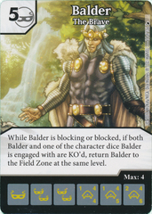 Balder - The Brave (Card and Die Combo) Foil