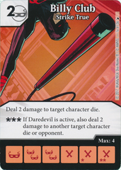 Billy Club - Strike True (Card and Die Combo) Foil