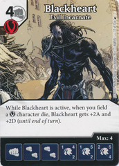Blackheart - Evil Incarnate (Card and Die Combo) Foil