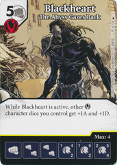 Blackheart - The Abyss Gazes Back (Card and Die Combo) Foil