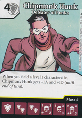 Chipmunk Hunk - Defender of Punks (Card and Die Combo) Foil