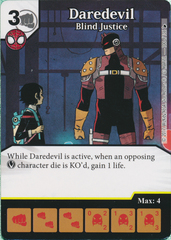 Daredevil - Blind Justice (Card and Die Combo) Foil