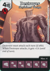Destroyer - Skyfathers' Design (Card and Die Combo) Foil