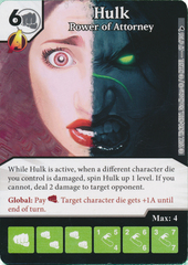 Hulk - Power of Attorney (Card and Die Combo) Foil
