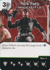 Nick Fury - Agent of S.H.I.E.L.D. (Card and Die Combo) Foil