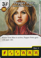 Pepper Potts - Behind Every Great Man (Card and Die Combo) Foil