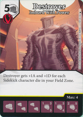 Destroyer - Imbued With Power (Die and Card Combo)