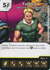 Fandral - 13th Century Hoodsman (Die and Card Combo)