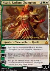 Huatli, Radiant Champion - Foil - Prerelease Promo