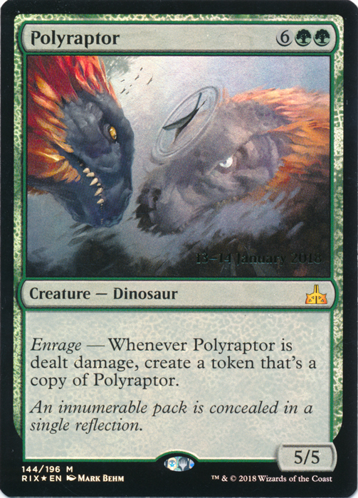 Polyraptor - Foil - Prerelease Promo