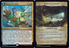 Storm the Vault // Vault of Catlacan - Foil - Prerelease Promo