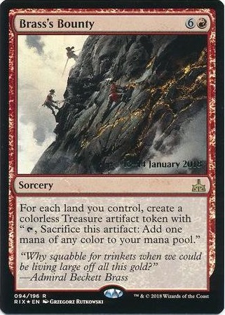 Brasss Bounty - Foil - Prerelease Promo