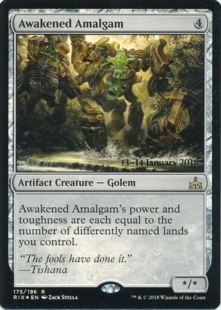 Awakened Amalgam - Foil - Prerelease Promo