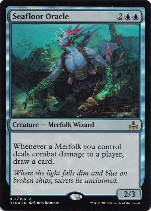 Seafloor Oracle - Foil - Prerelease Promo