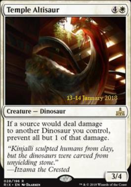 Temple Altisaur - Foil - Prerelease Promo