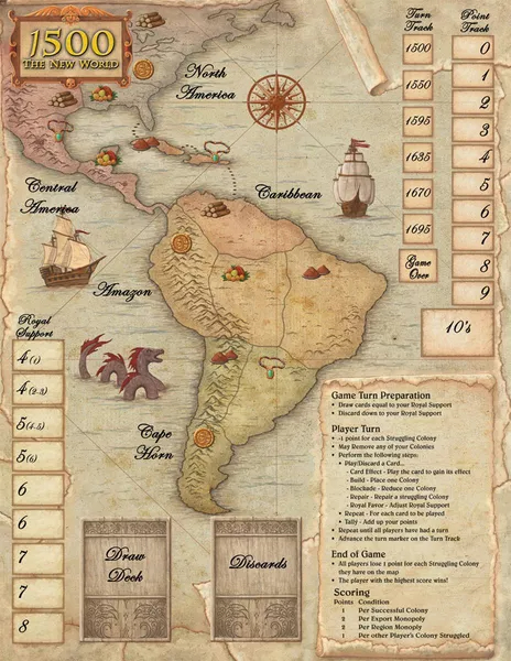 1500 The New World: Neoprene Mat