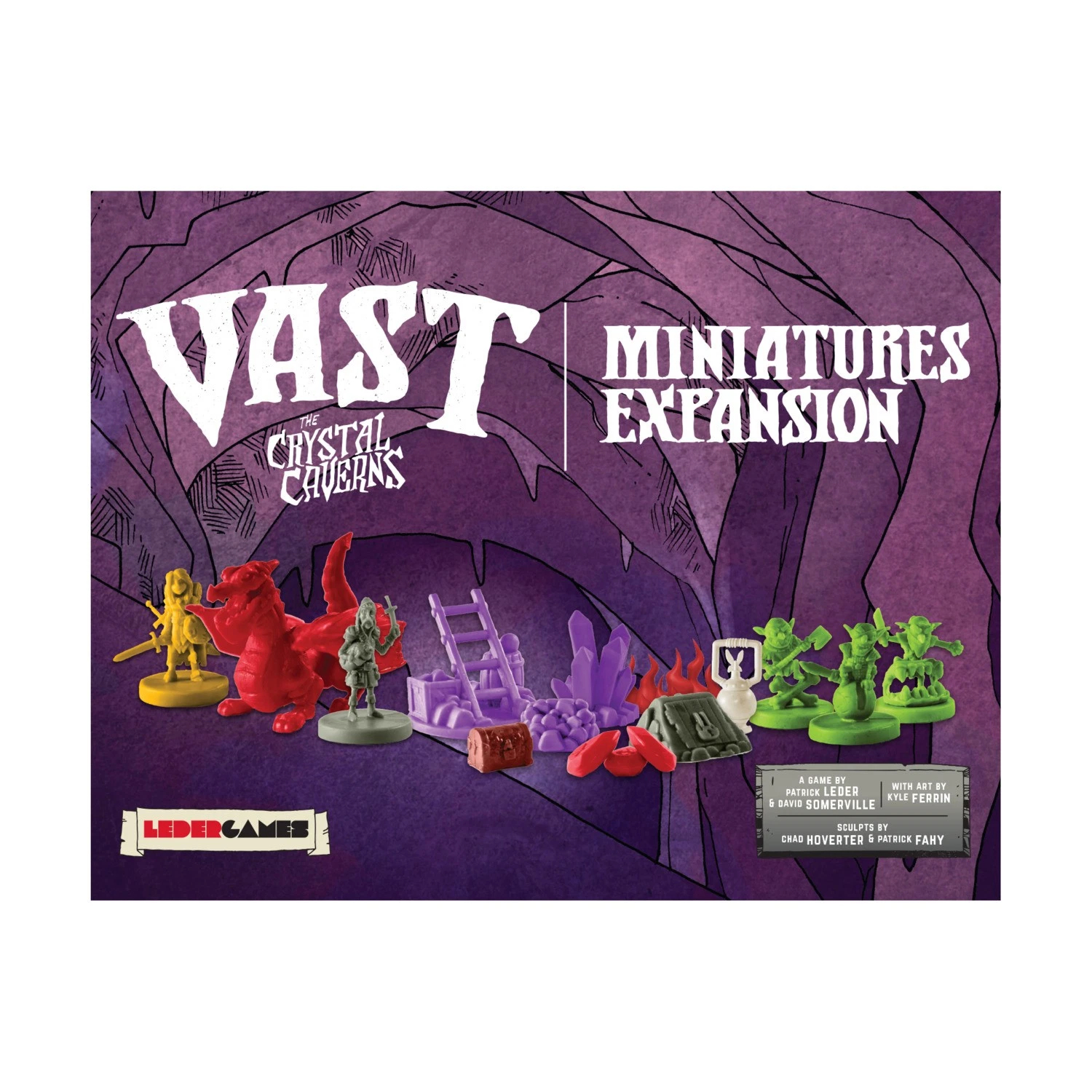Vast: The Crystal Caverns [2nd Edition] - Miniatures Expansion
