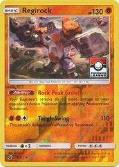 Regirock - 53/111 - Rare - Reverse Holo - Pokemon League Promo